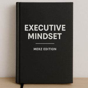 Executive Mindset Notizbuch – MERZ Edition